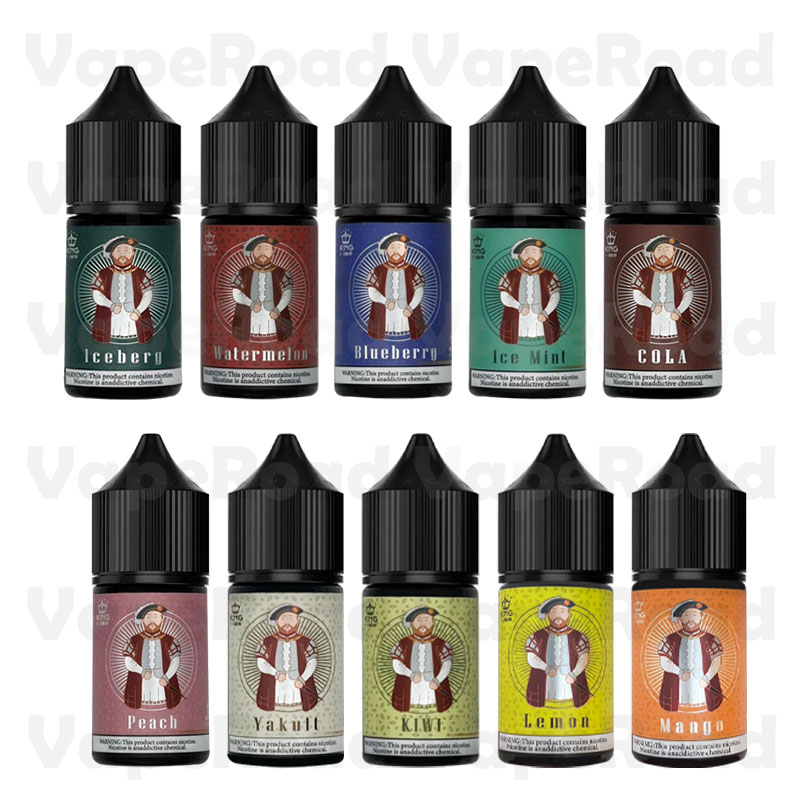 K!NG 皇家精品煙油（30ml）｜KING 通用彈同廠出品・高人氣風味・口感穩定 (30)