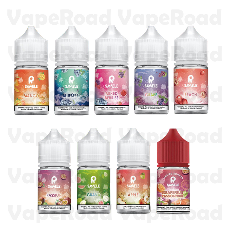 SAMELE 經典冰釀水果系列煙油（30ml）｜冰爽涼感・高還原果香・清新順口 (30)